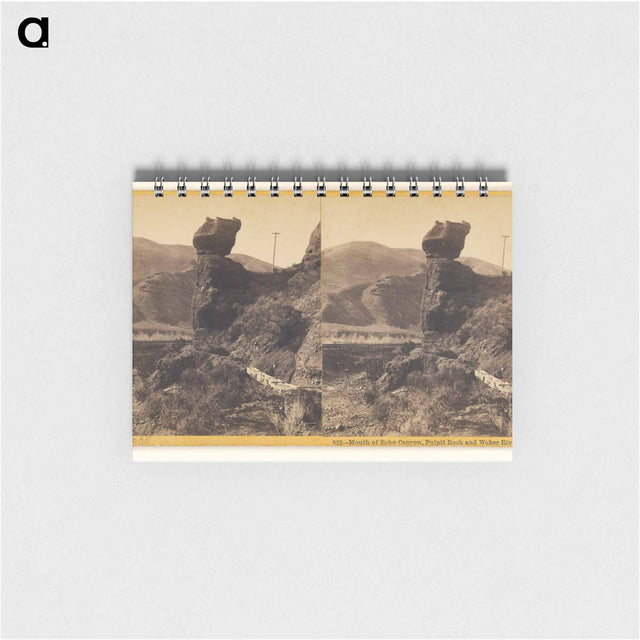 アートメモ帳-Mouth of Echo Canyon
 - エドワード マイブリッジ Memo.