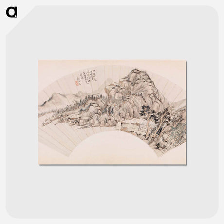 アートポストカード-Fan - Landscape
 - バーンズ・コレクション Postcard.