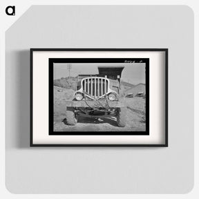 アートポスター-Truck. Shasta Dam
 - ラッセル リー Poster.