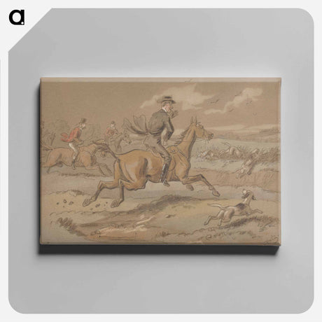 アートパネル-The Sporting Parson: "He Joins to Cheer Them on Hallelujah!!!!"
 - イェール大学アートギャラリー Canvas.