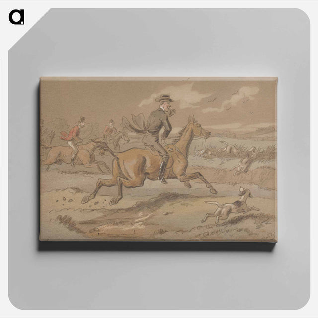 アートパネル-The Sporting Parson: "He Joins to Cheer Them on Hallelujah!!!!"
 - イェール大学アートギャラリー Canvas.