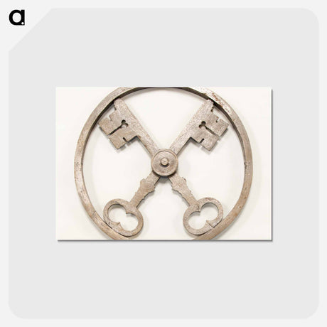 アートポストカード-Gate Decoration
 - バーンズ・コレクション Postcard.