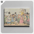 アートパネル-Don Dismallo among the Grasshoppers in France
 - イェール大学アートギャラリー Canvas.