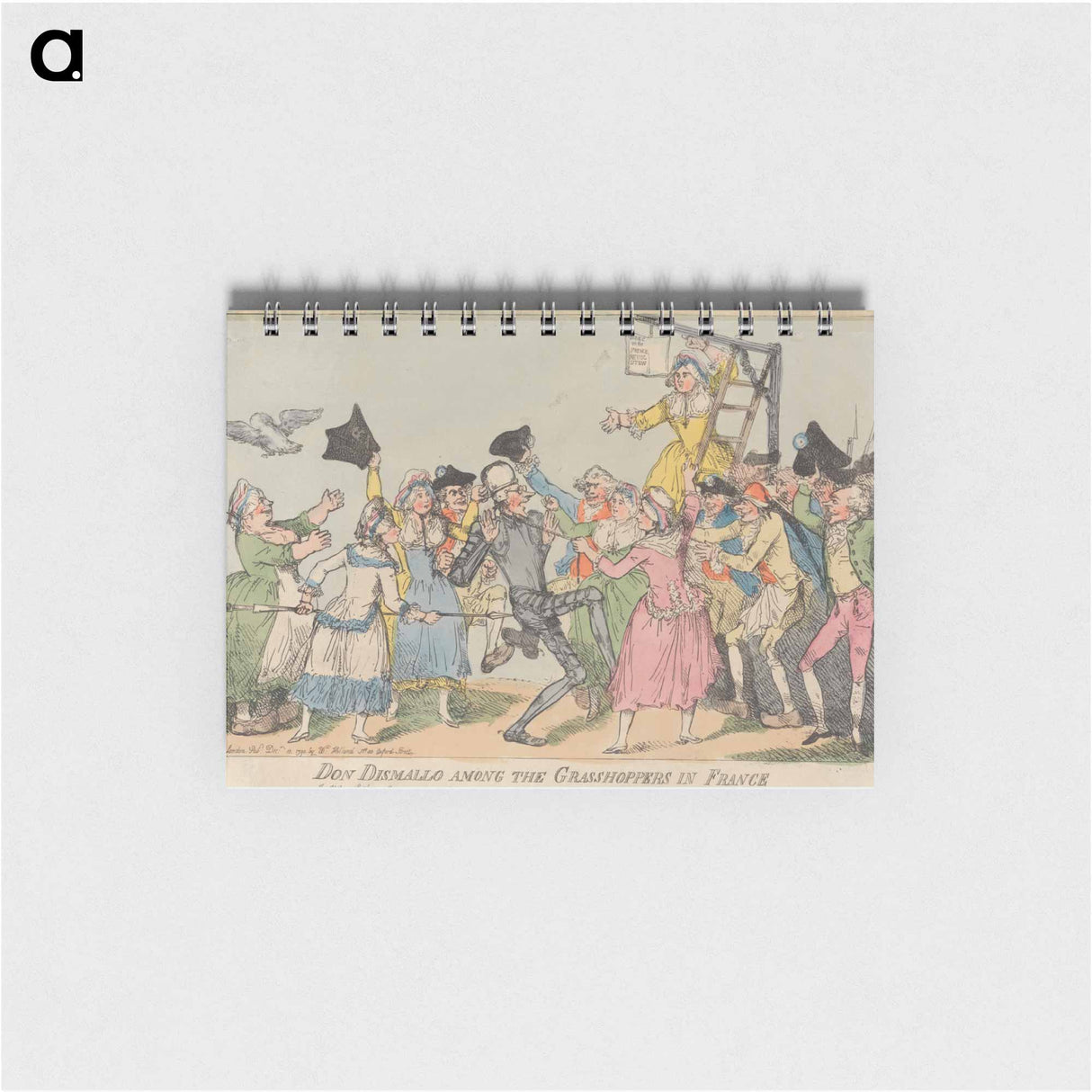 アートメモ帳-Don Dismallo among the Grasshoppers in France
 - イェール大学アートギャラリー Memo.