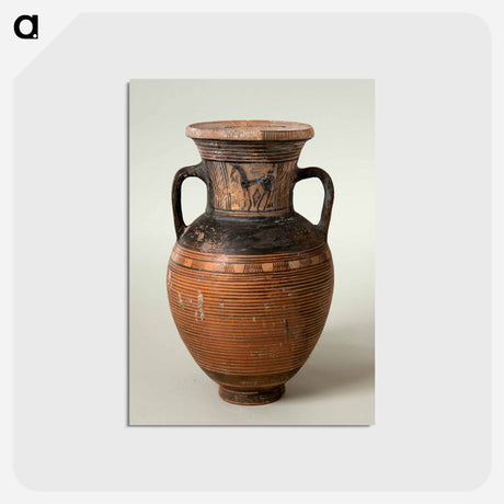 アートポストカード-Geometric Amphora
 - バーンズ・コレクション Postcard.