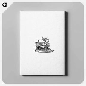 アートパネル-Eskimo Boots and Shoes of Different Ornaments
 - 大英図書館 Canvas.