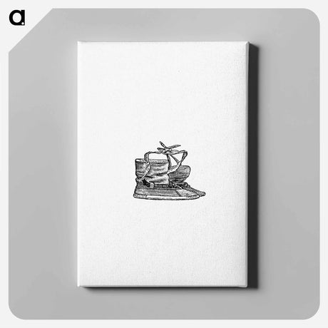 アートパネル-Eskimo Boots and Shoes of Different Ornaments
 - 大英図書館 Canvas.