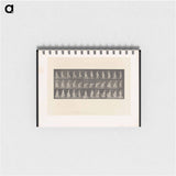 アートメモ帳-Ascending Figures
 - エドワード マイブリッジ Memo.