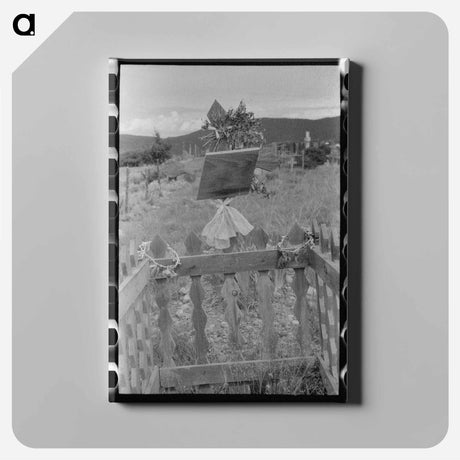 アートパネル-Scrap Pile, Tulare
 - ラッセル リー Canvas.