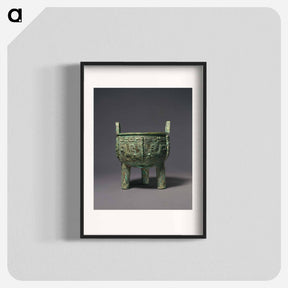 アートポスター-Zoomorphic Tripod Vessel
 - セントルイス美術館 Poster.