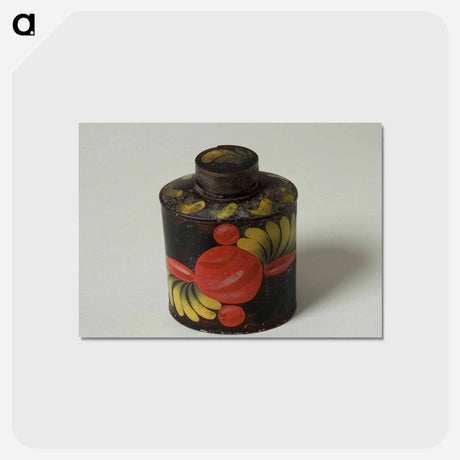 アートポストカード-Painted Canister
 - バーンズ・コレクション Postcard.