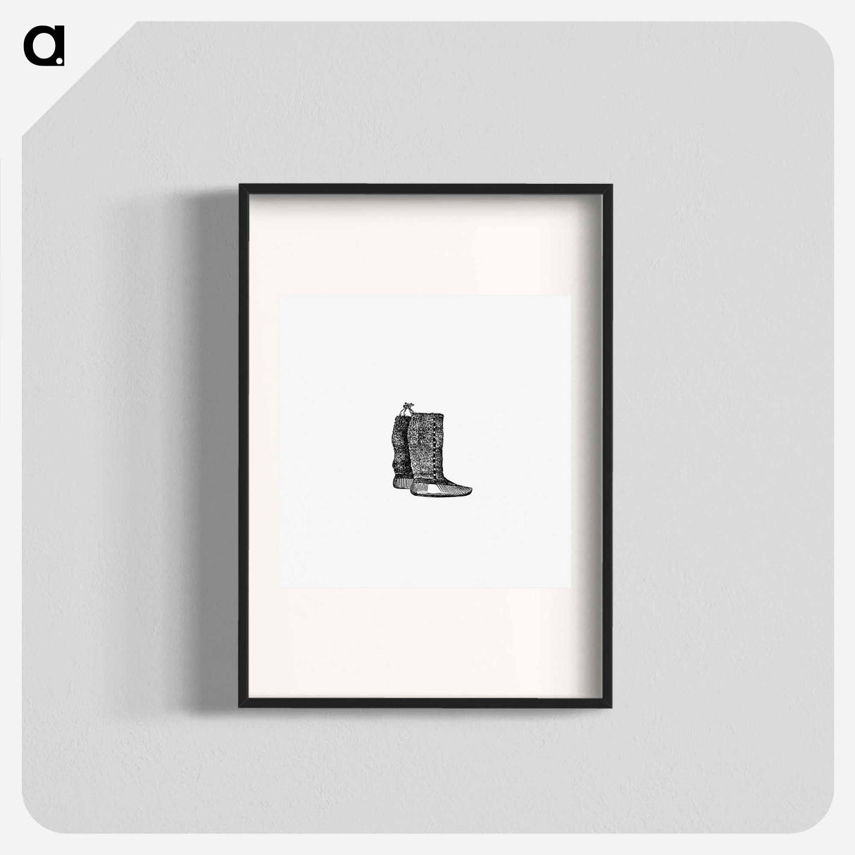 アートポスター-Eskimo Boots and Shoes of Different Ornaments
 - 大英図書館 Poster.