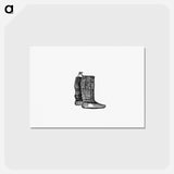 アートポストカード-Eskimo Boots and Shoes of Different Ornaments
 - 大英図書館 Postcard.