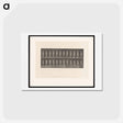 アートポストカード-Woman Walking
 - エドワード マイブリッジ Postcard.