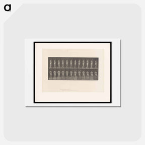 アートポストカード-Woman Walking
 - エドワード マイブリッジ Postcard.