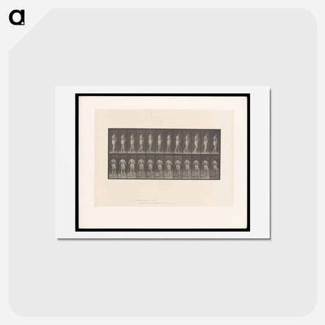 アートポストカード-Woman Walking
 - エドワード マイブリッジ Postcard.