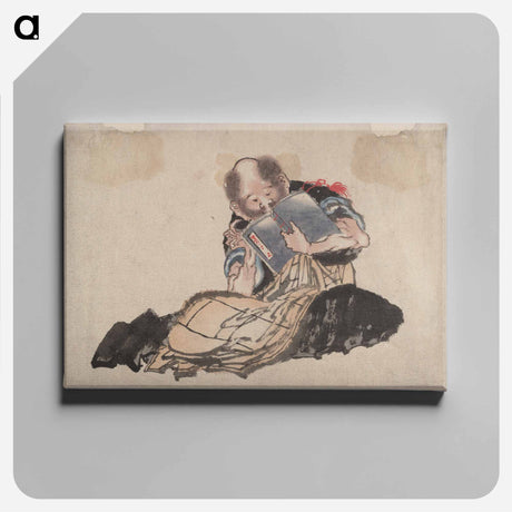 アートパネル-Katsushika Hokusai’s Album of Sketches - 葛飾 北斎 Canvas.