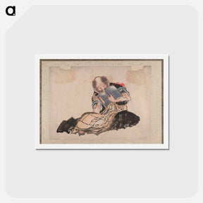 アートポストカード-Katsushika Hokusai’s Album of Sketches - 葛飾 北斎 Postcard.
