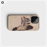 Katsushika Hokusai's Album of Sketches - Katsushika Hokusai Phone Case.