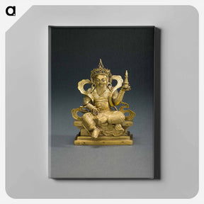 アートパネル-Seated Virūpākṣa
 - セントルイス美術館 Canvas.