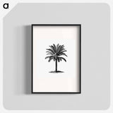 アートポスター-Palm Tree Engraving
 - 大英図書館 Poster.