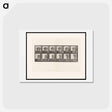 アートポストカード-Prowling Tiger
 - エドワード マイブリッジ Postcard.