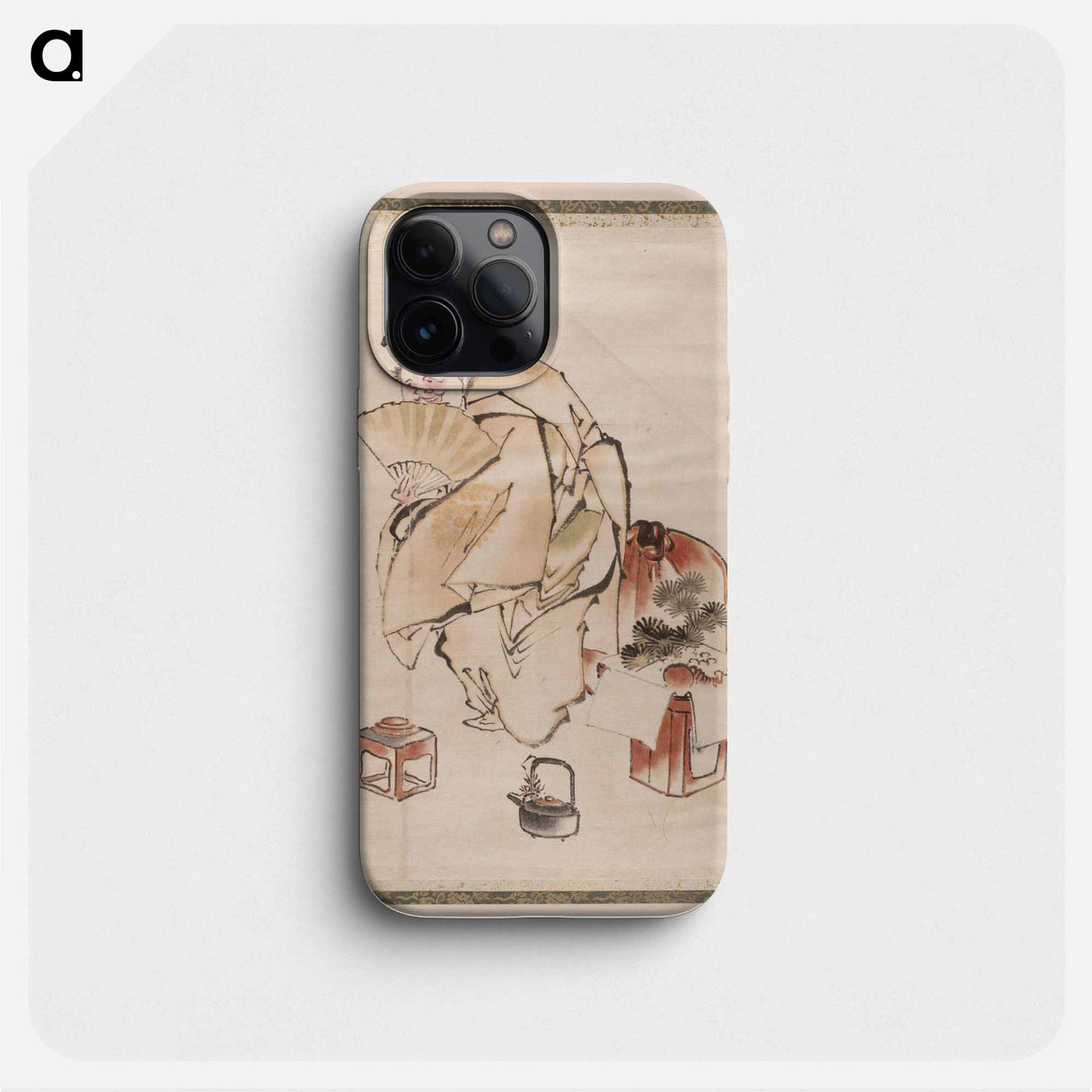 Album of Sketches by Katsushika Hokusai and His Disciples - 葛飾 北斎 Phone Case.