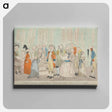 アートパネル-The Ladies Register Office for Tall Footmen
 - イェール大学アートギャラリー Canvas.