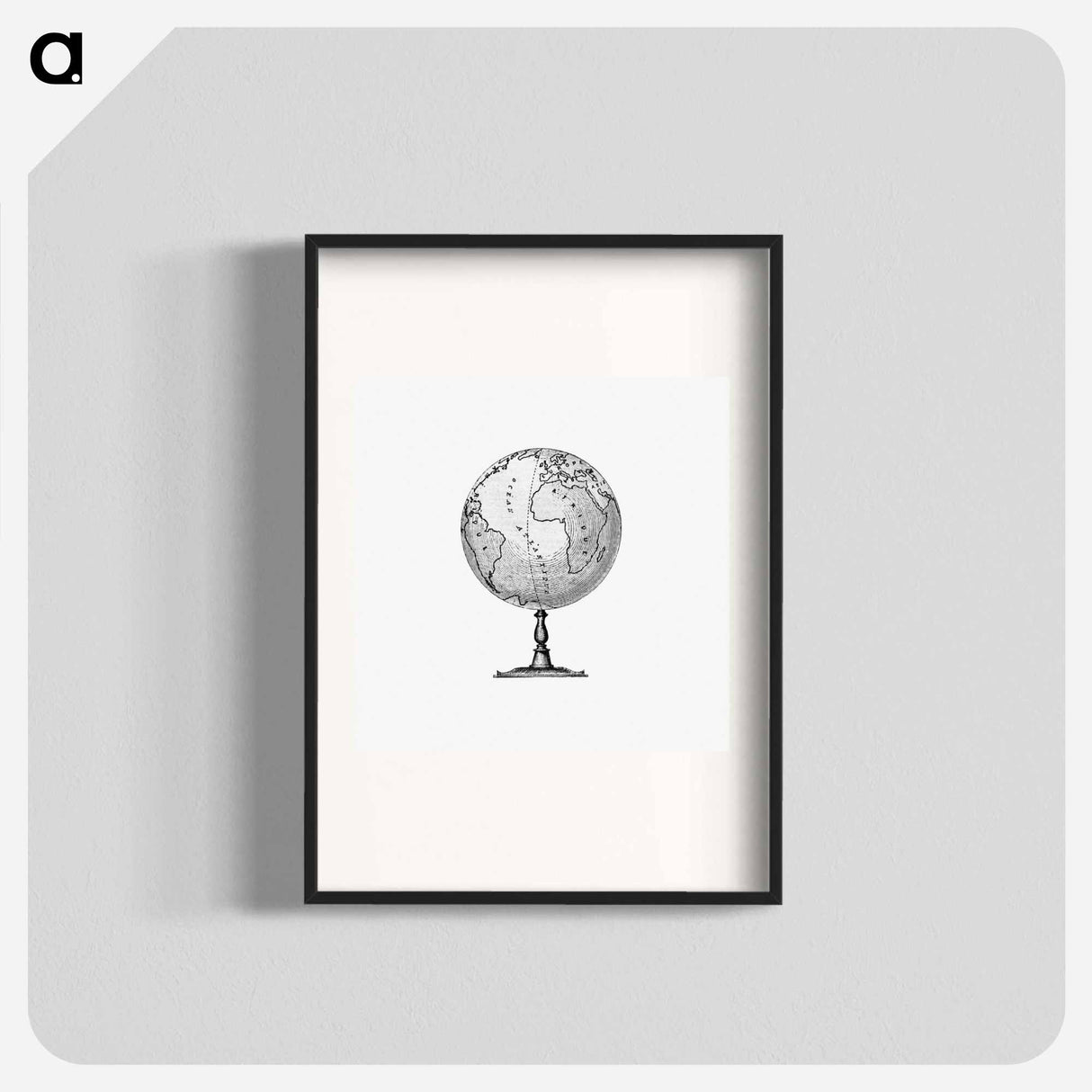アートポスター-Victorian Atlas Engraving
 - 大英図書館 Poster.