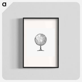 アートポスター-Victorian Atlas Engraving
 - 大英図書館 Poster.