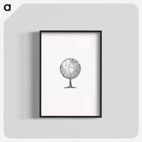 アートポスター-Victorian Atlas Engraving
 - 大英図書館 Poster.