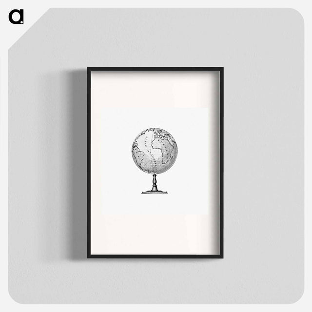 アートポスター-Victorian Atlas Engraving
 - 大英図書館 Poster.