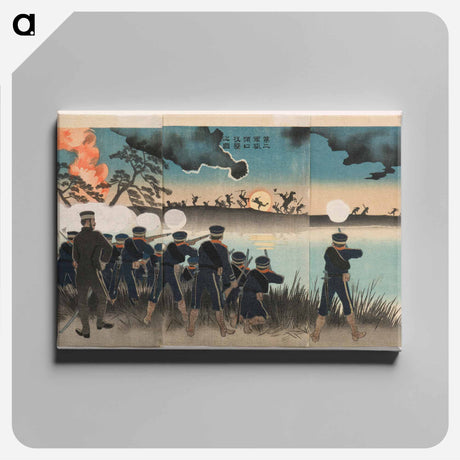 アートパネル-The Second Army’s Assault on Port Arthur
 - セントルイス美術館 Canvas.