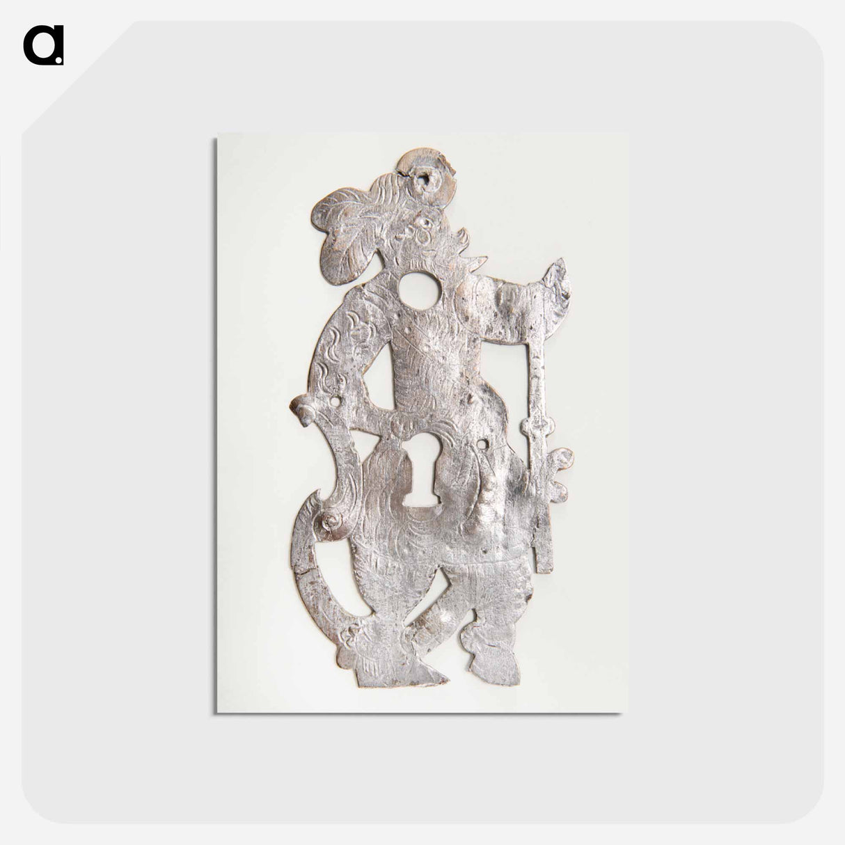 アートポストカード-Keyhole Escutcheon
 - バーンズ・コレクション Postcard.