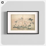 A Realistic Sketchbook by Hokusai - Katsushika Hokusai Poster.