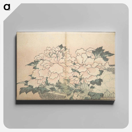 アートパネル-A Realistic Sketchbook by Hokusai - 葛飾 北斎 Canvas.