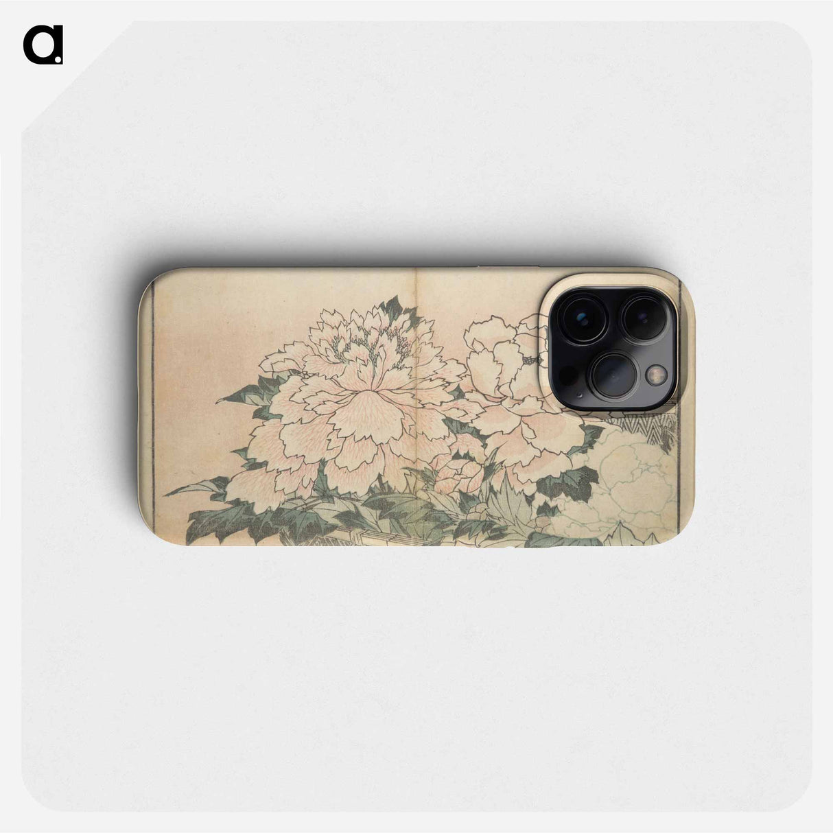 A Realistic Sketchbook by Hokusai - 葛飾 北斎 Phone Case.