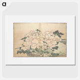 アートポスター-A Realistic Sketchbook by Hokusai - 葛飾 北斎 Poster.