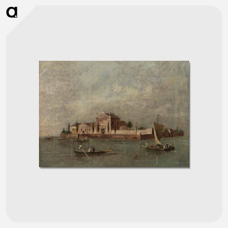 アートポストカード-Isola della Beata Vergine del Rosario
 - バーンズ・コレクション Postcard.