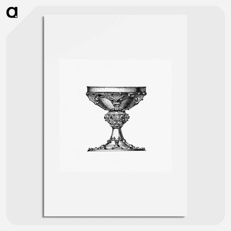 アートポスター-Victorian Goblet Engraving
 - 大英図書館 Poster.
