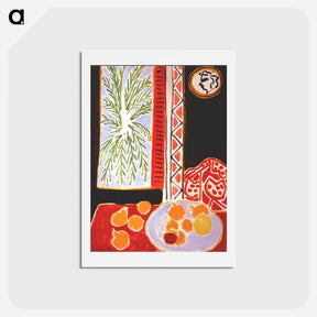 アートポストカード-Still Life with Pomegranates - アンリ マティス Postcard.
