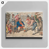 アートパネル-John Bull Visited With the Blessings of Peace
 - イェール大学アートギャラリー Canvas.