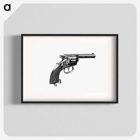 アートポスター-Victorian Pistol Engraving
 - 大英図書館 Poster.