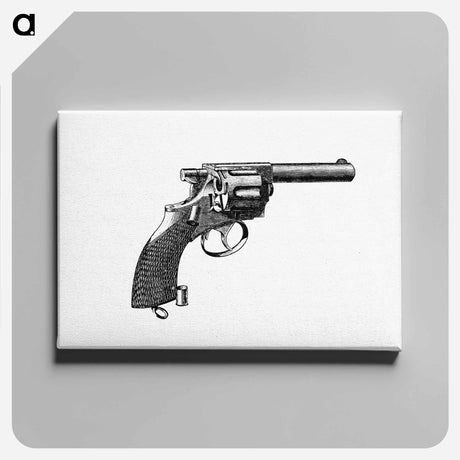 アートパネル-Victorian Pistol Engraving
 - 大英図書館 Canvas.