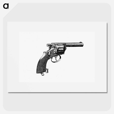 アートポスター-Victorian Pistol Engraving
 - 大英図書館 Poster.