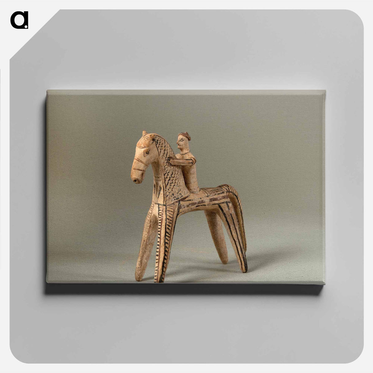 アートパネル-Horse and Rider
 - バーンズ・コレクション Canvas.