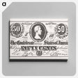アートパネル-Confederate Fifty Cents
 - ボストン公共図書館 Canvas.