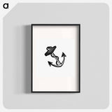 アートポスター-Anchor Engraving from Real Sailor-Songs
 - 大英図書館 Poster.