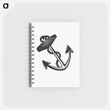 アートメモ帳-Anchor Engraving from Real Sailor-Songs
 - 大英図書館 Memo.