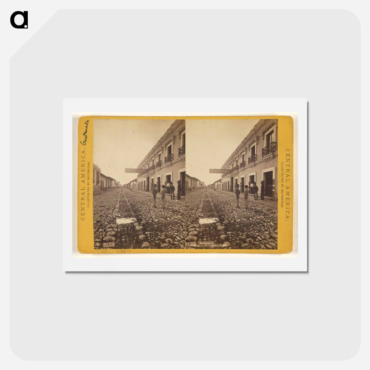 アートポストカード-Grand Hotel
 - エドワード マイブリッジ Postcard.
